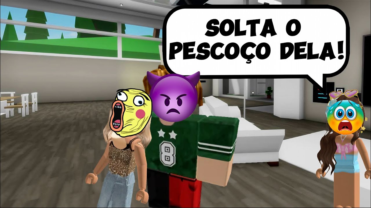 O pai malvado que batia na mãe - História Roblox