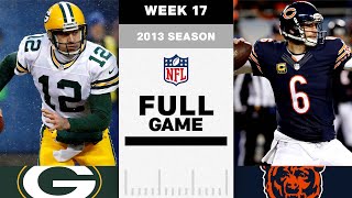 Green Bay Packers Vs. Chicago Bears Full Game Nfl 2013 Season Week 17