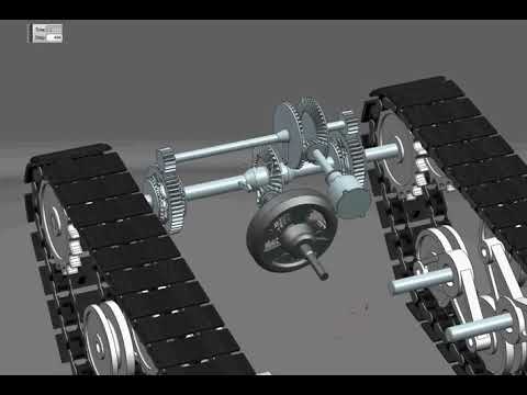 NX 8.5 Dual Differential Tank Drive.