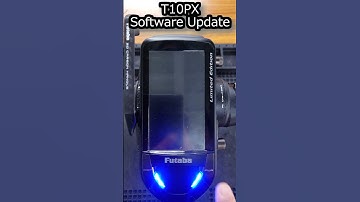 Update the software of Futaba T10PX
