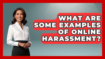 What Are Some Examples Of Online Harassment? - Gender Equality Network