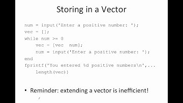 OdleBrix: Counting in Conditional Loops MATLAB