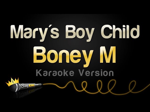 Boney M - Mary's Boy Child (Karaoke Version) class=