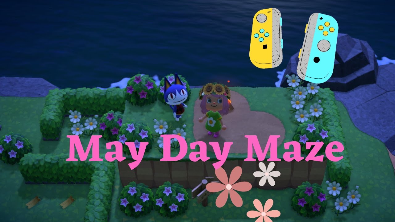 Making my way through the May Day Maze. YouTube