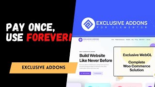 Exclusive Addons: Supercharge Your Elementor Site with 100+ Widgets ⚡🌐 | AppSumo Deal