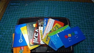 Бифолд обложка кошелёк для авто документов из кожи Краст.Making a HANDMADE Leather Wallet