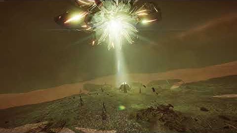 Elite Dangerous - SRV Crash Site Thargoid Encounter