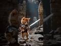 Cat Knight Saves Village From Evil Cat #Warrior #ai #aistorytelling #cat #catlovers #fantasy #fyp