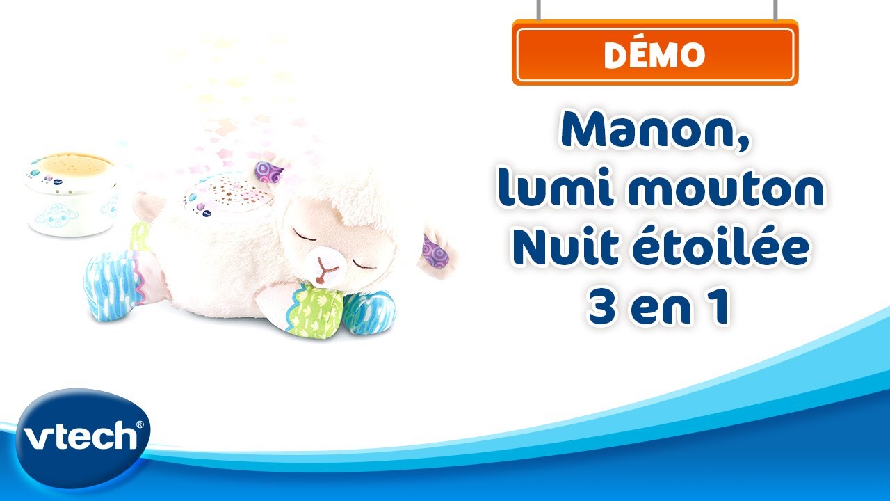 VTech baby veilleuse 3 en 1 Manon, lumi mouton nuit étoilée