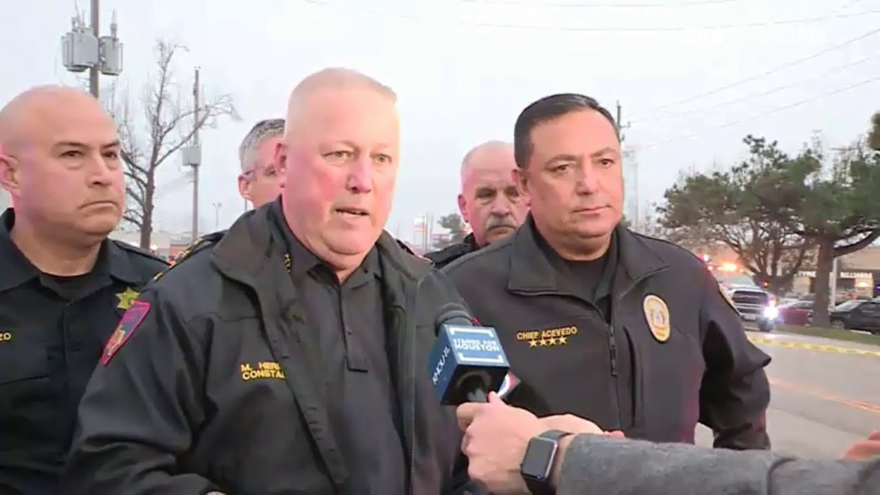 Officials give update after officer-involved shooting in Spring - YouTube
