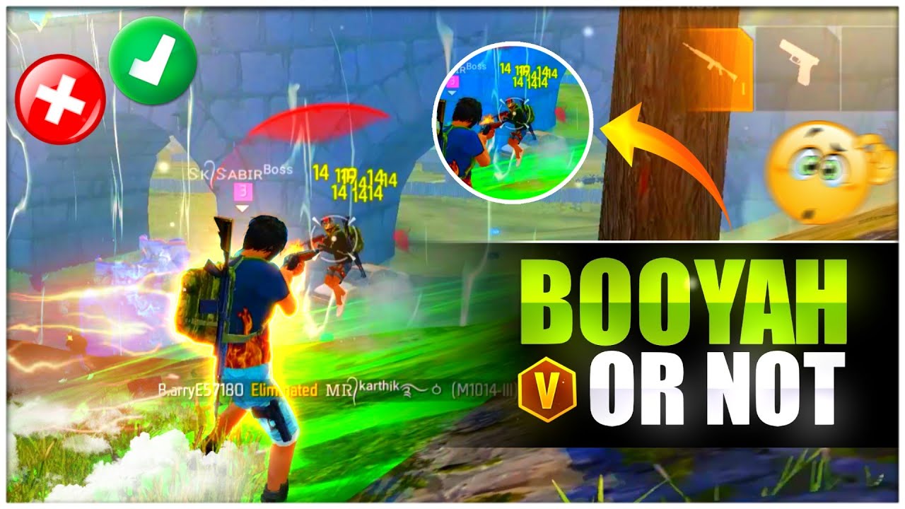CAN I GET BOOYAH IN LAST ZONE || GARENA FREE FIRE 🚫 - YouTube