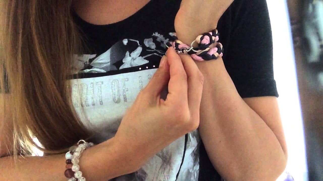 Self-help tutorial; put your bracelet on easy. - YouTube