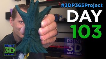 #3DP365Project - Day 103 - Kodama & MatterHackers & gCreate