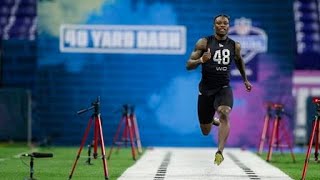 Henry Ruggs runs a 4.27 40 yard dash at NFL combine!!
