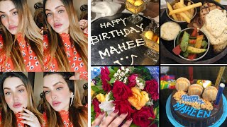 My Birthday Vlog 2021| Celebrating Each Moment With You| Maheen-J Vlogs