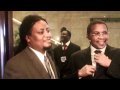 Tanzania S President Jakaya Mrisho Kikwete And African Union Flag Designer Yadesa Bojia 