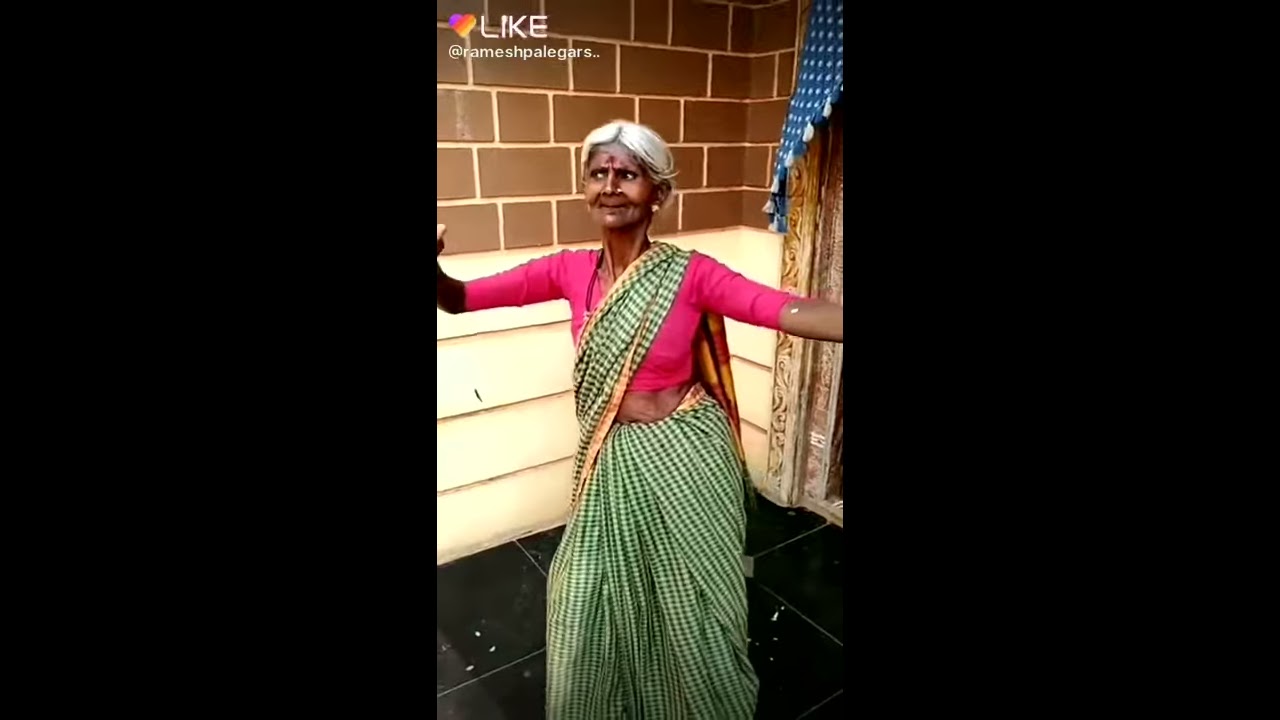 Superb old lady dance