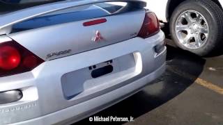 2001 Mitsubishi Eclipse GS Spyder 2.4 walkaround and review