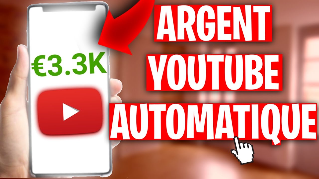 Comment Gagner De L'ARGENT Sur YouTube En AUTOMATIQUE Sans Faire De