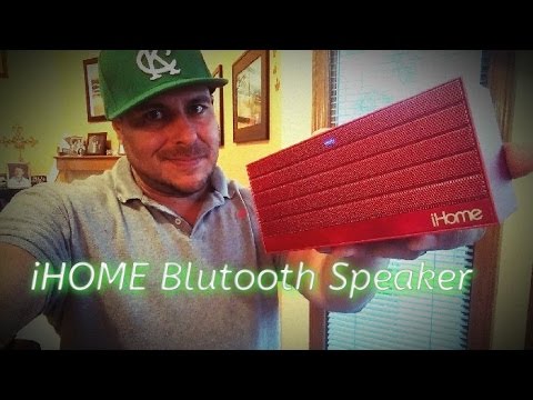 iHOME iBN27 Bluetooth Speaker Review Unboxing