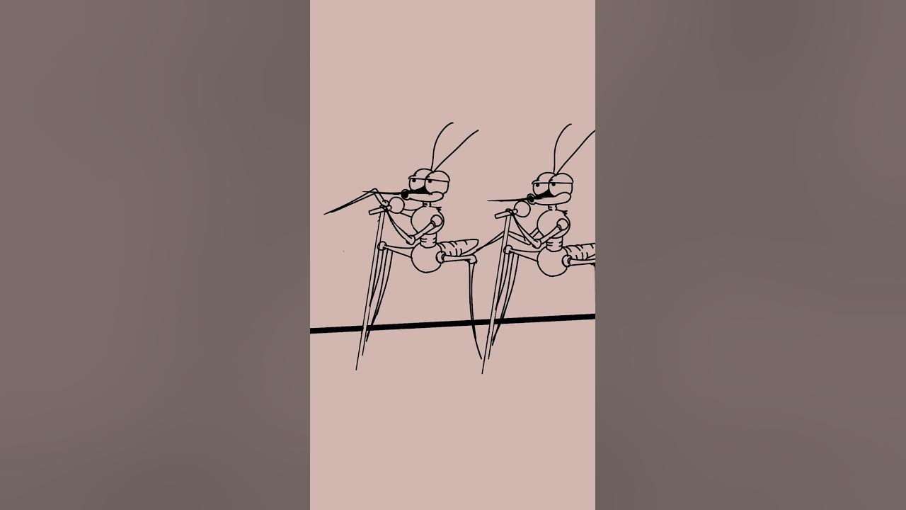if mosquitoes could sing😂 | animation meme