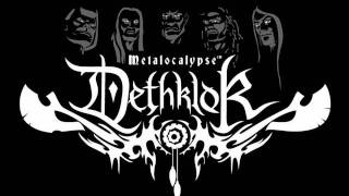 Video thumbnail of "Dethklok - I'ms a God (Skwisgaar Skwigelf)"