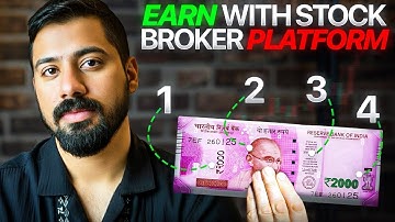 4 Ways to Earn money from Stock Broker Platform (not Trading)