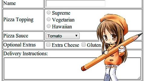 Formularios en  HTML 2