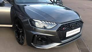 20 20 Audi Rs4 Avant Carbon Black