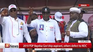 2019 PDP Bayelsa Gov'ship aspirant, others defect to NDC