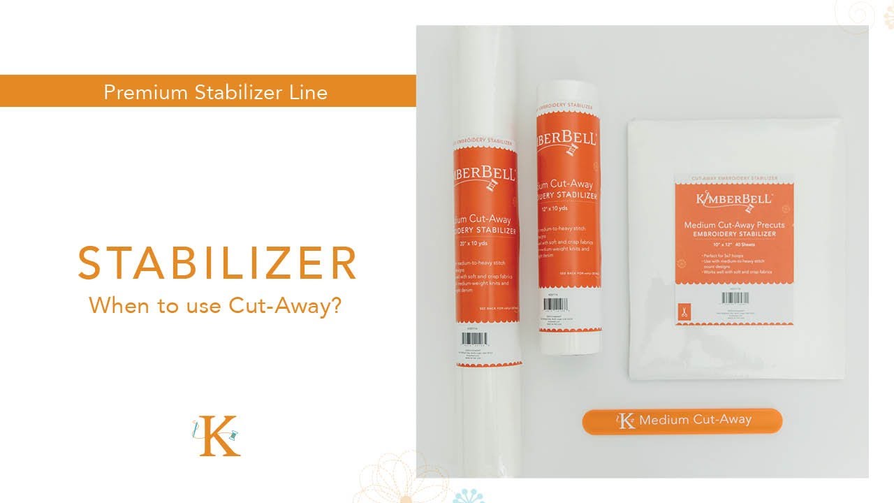 When to use Cut Away Stabilizer! 