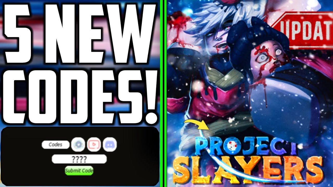 ✨NEW✨PROJECT SLAYERS CODES - CODES FOR PROJECT SLAYERS - ROBLOX PROJECT  SLAYER CODES 