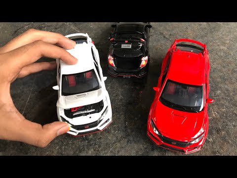 unboxing-mini-honda-civic-type-r-diecast-model