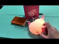 PRODUCT REVIEW: Taking a closer look at the axolotl nightlight! It's a great desk light too!