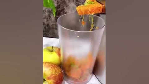 🍎NƯỚC ÉP TÁO  - 🥕 CÀ RỐT - 🌿 CẦN TÂY BẰNG MÁY ÉP CHẬM OLIVO SJ210