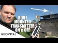 Roof Transmitter EMF Radiation when ON & OFF