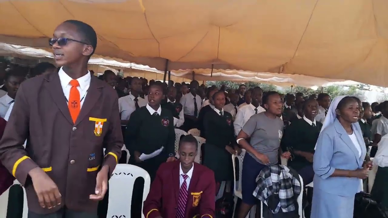 Entrance song Njooni Tuimbe YCS Rally at Maryhill Girls Thika