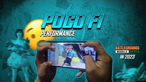 poco F1 pubg & bgmi test handcam buy or not poco F1 2023