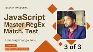 Master REGEX Quantifiers in Just 15 Minutes! in Hindi 2024 | Quantifiers, Grouping, Lookaheads