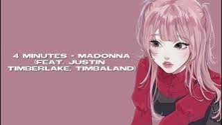 4 Minutes (feat. Justin Timberlake, Timbaland) - Madonna [speed up]