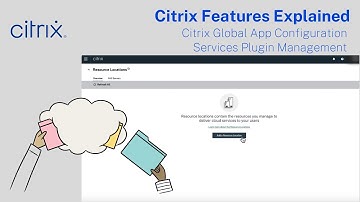 Citrix Features Explained - Citrix Global App Configuration Services Plugin Management