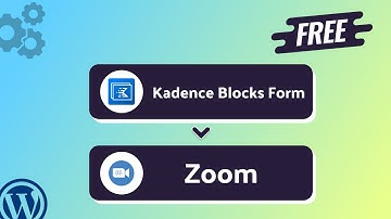 Integrating Kadence Blocks Form with Zoom | Step-by-Step Tutorial | Bit Integrations