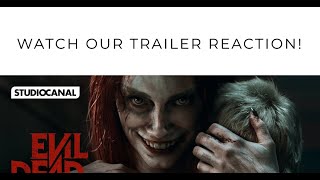 Reaction to EVIL DEAD RISE Official Trailer! | Horror Movie Reaction