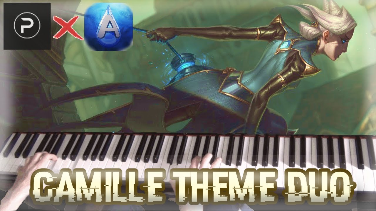 League of Legends - Camille Theme PIANO DUO feat. Project|| AquareCover