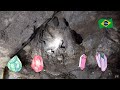 🇧🇷 Exploring a 400 Meter Deep Quartz Crystal Mine in Brazil!