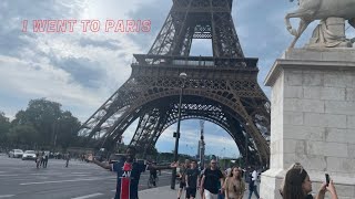 I SAW THE EIFFEL TOWER IN PARIS | FRANCE VLOG DAY #3