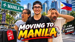 FIRST IMPRESSIONS of LIVING in MANILA 2026 🇵🇭 – This Caught Us Off Guard