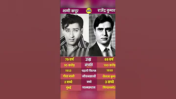 60s Ke Do Shehzade Shammi Kapoor Aur Rajendra Kumar Ka Comparison Trendingshorts Bollywood 