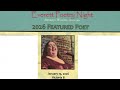 Everett Poetry Night: V. Buritsch of Art by Moueska