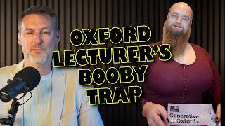 Oxford Lecturer has giant fake breasts - and he s not even on a stag do
